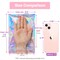 Smell Proof Bags & Resealable Foil Pouch Mylar Sample Bag Great for Party Favor Food Storage (Holographic Color) (50Pcs-5.5x8 Inch)